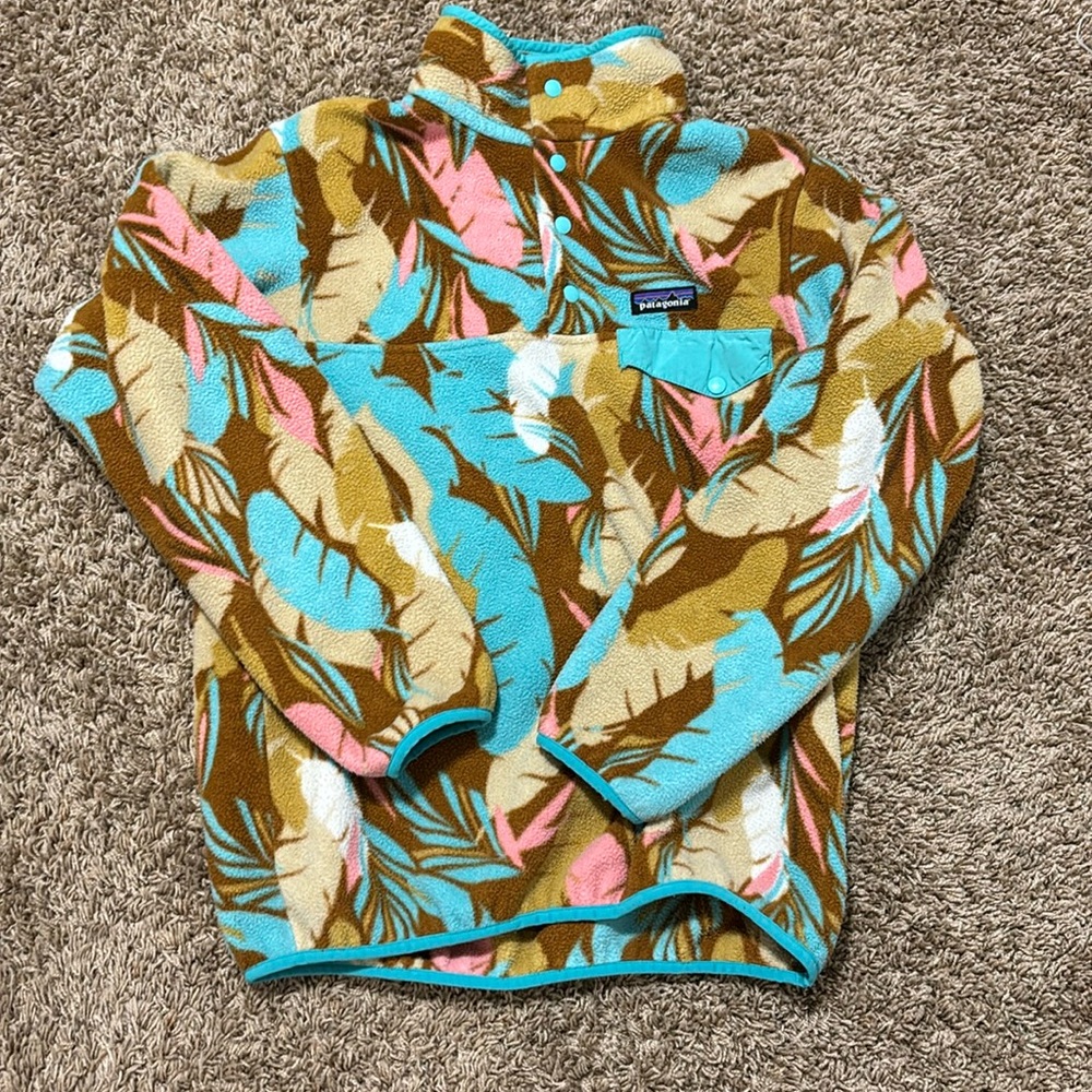 Patagonia synchilla snap T fleece